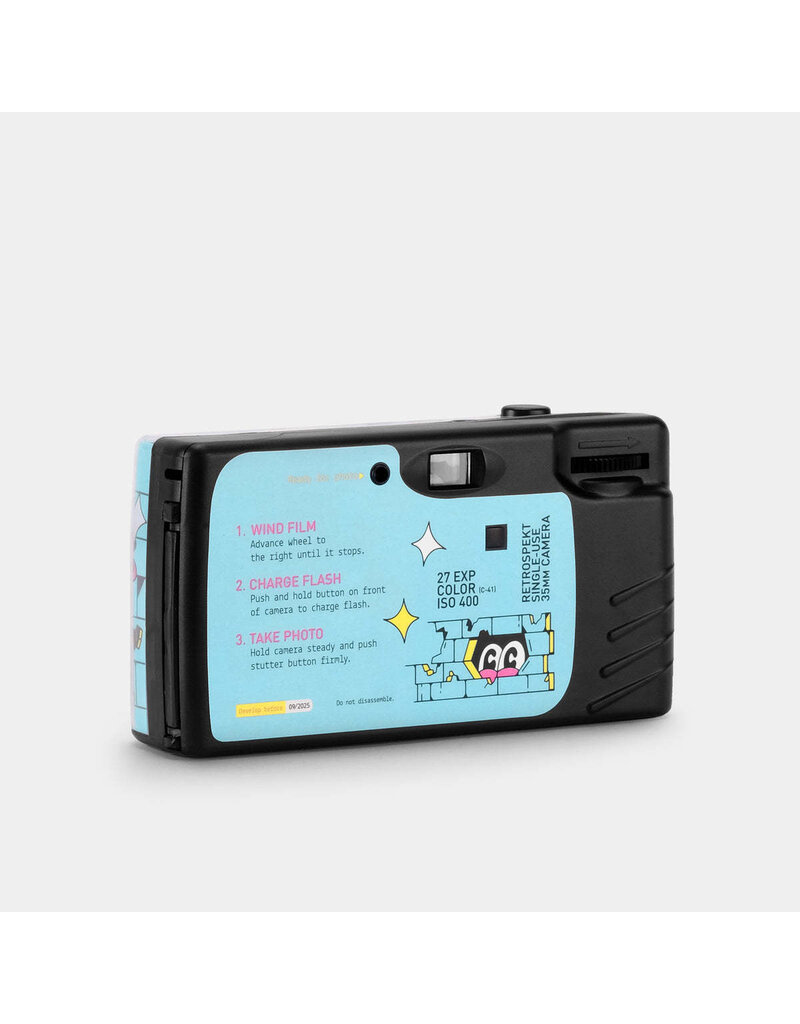 Retrospekt Evan Weselmann "Break Out" Single-Use 35mm Film Camera with Film (27 Exposures)