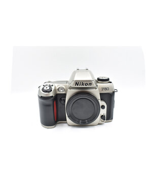 Pre-Owned Nikon F80 35mm Film SLR Camera Chrome Body