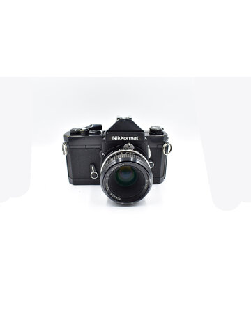 Nikon Pre-owned Nikkormat FT2 w/ 50mm F2 35mm Film Camera