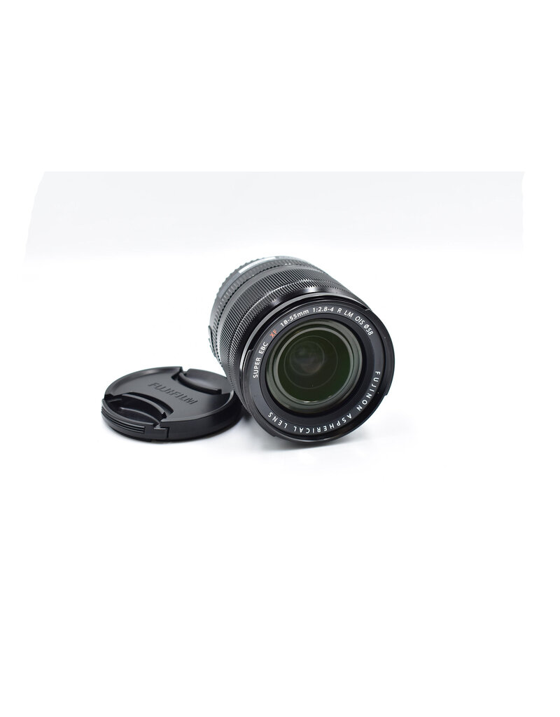 Pre-owned Fujifilm XF 18-55mm f/2.8-4 R LM OIS Fujinon APS-C Lens for X-Mount, Black