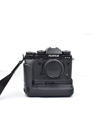 Fujifilm Consign - FUJIFILM X-T2 Mirrorless Camera Body w/ grip, Black {24.3MP}