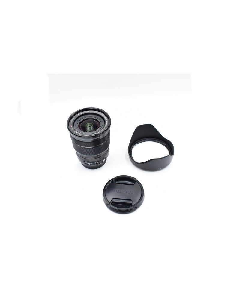 Fujifilm Consign - Fujifilm XF 10-24mm f/4 R OIS Fujinon Lens for APS-C Format X-Mount, Black