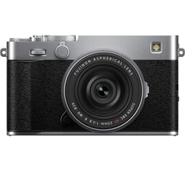 FUJIFILM X-E5 with XF23mm F2.8 Lens Kit Silver - Tuttle Cameras