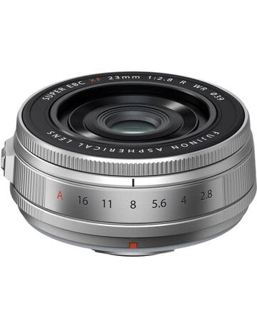 Fujifilm FUJIFILM XF 23mm f/2.8 R WR Lens (FUJIFILM X, Silver)