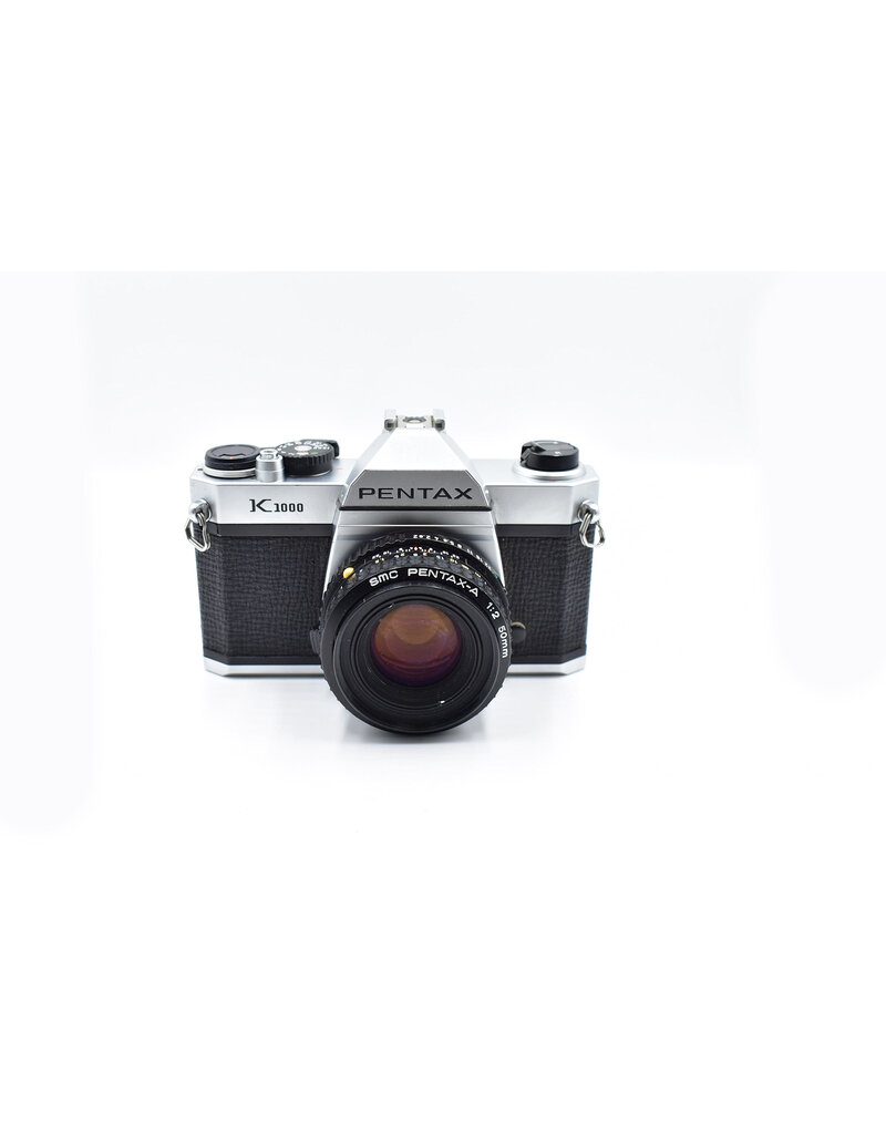 Pentax Pre-owned Pentax k1000  w/50mm F2 35mm film Camera
