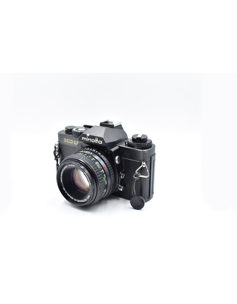 Minolta Pre-Owned Minolta XD 11 W/ 50mm F1.7 35mm Film Camera