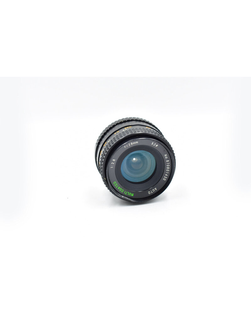 Minolta Pre-owned Minolta 28mm F2.8 (dented) MD Mount