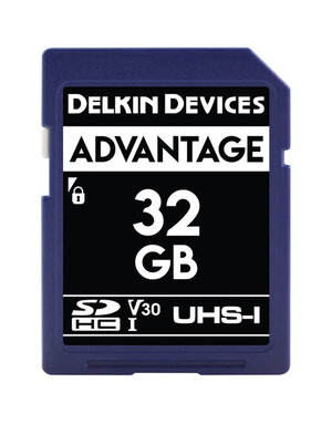 Delkin Delkin Devices 32GB Advantage UHS-I SDHC Memory Card