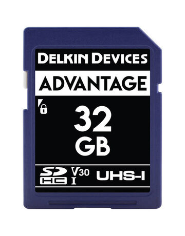 Delkin Delkin Devices 32GB Advantage UHS-I SDHC Memory Card