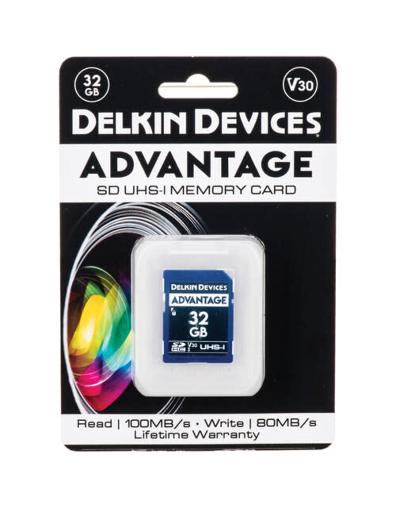Delkin Delkin Devices 32GB Advantage UHS-I SDHC Memory Card