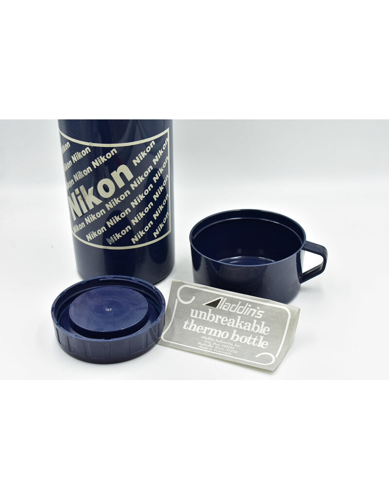Nikon Vintage Nikon Coffee /Tea Plastic Thermos and cup