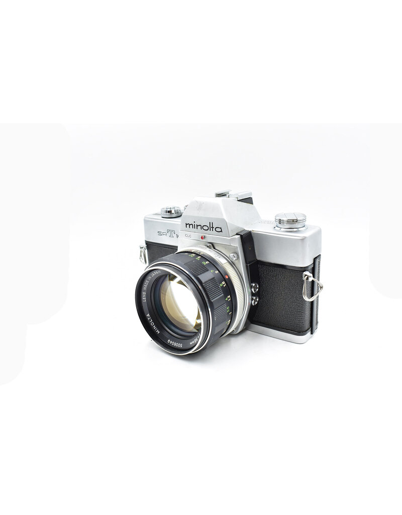 Pre-owned Minolta SRT 101 w/58mm F 1.4 35mm Film Camera