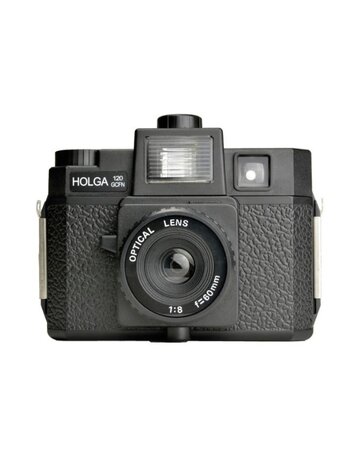 Holga Holga 120GCFN Camera - Black (On Camera Flash)