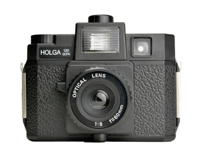 Holga 120GCFN Camera - Black (On Camera Flash) - Tuttle Cameras