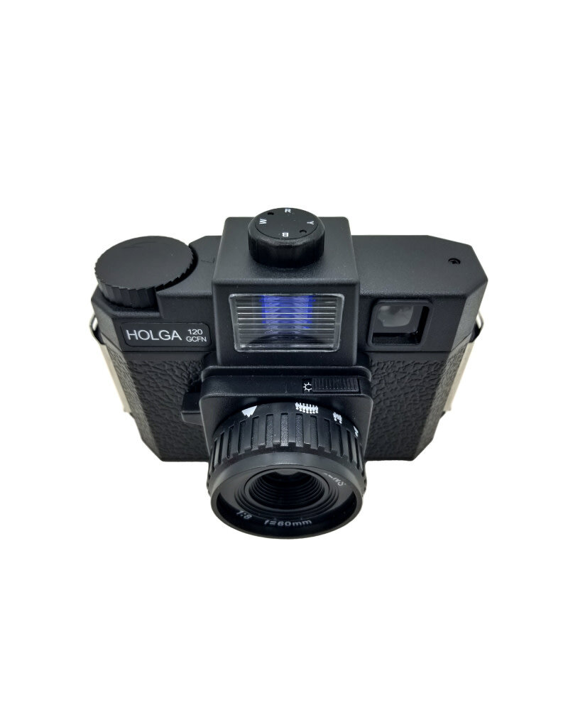 Holga 120GCFN Camera - Black (On Camera Flash)