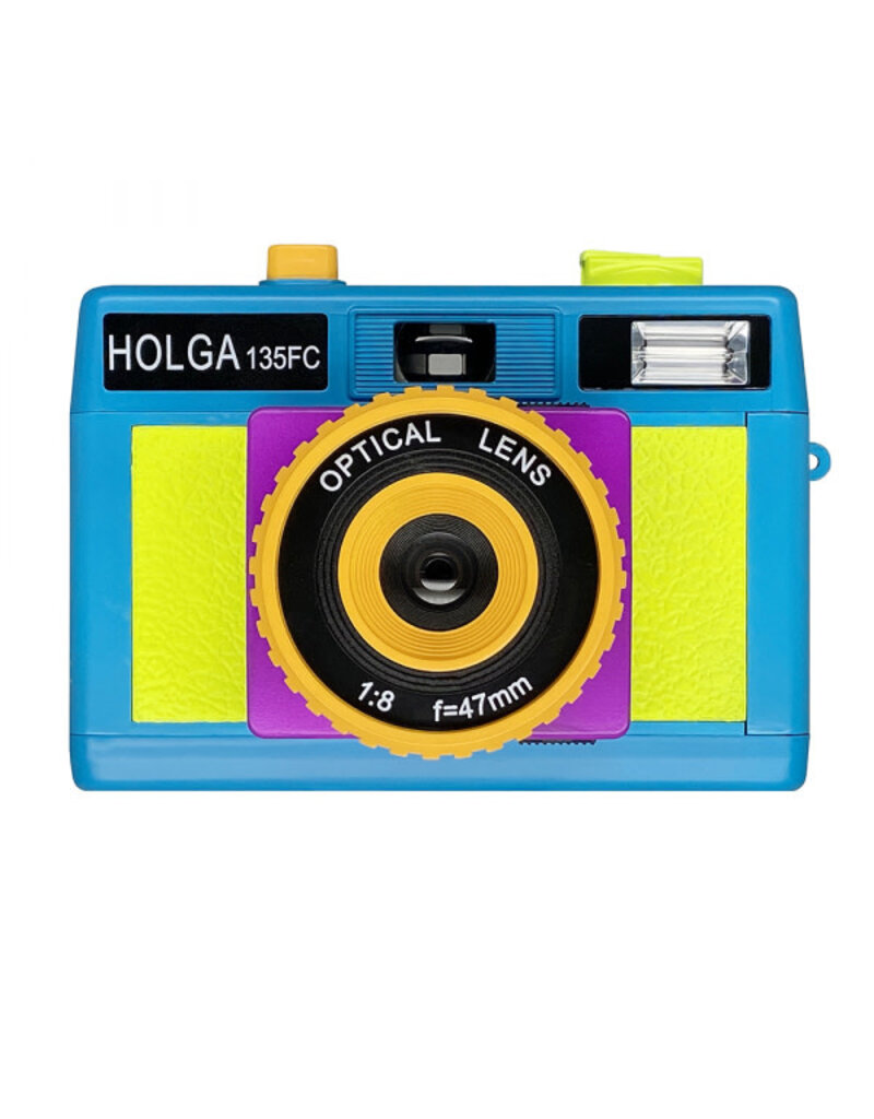 Holga 135FC 35mm Film Camera - Retro Neon