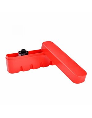 Japan Camera Hunter 35mm Film Hard Case Red - Holds 5 Rolls of Film