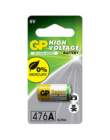 GP 476A 6V High-Voltage Alkaline Battery