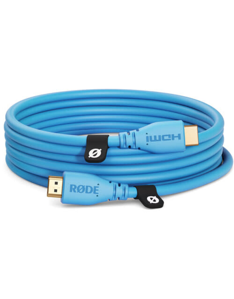 Rode RODE HDMI 3 Cable (3/M, 10 Blue)