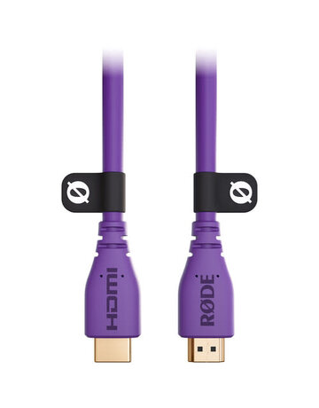Rode RODE HDMI 3 Cable (3m/10FT Purple)