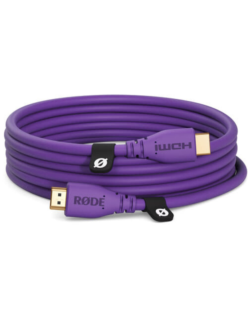 Rode RODE HDMI 3 Cable (3m/10FT Purple)