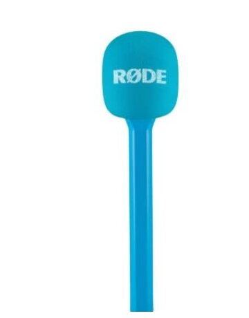 Rode RODE Interview GO Handheld Mic Adapter for Wireless Clip-On Transmitter (Blue)