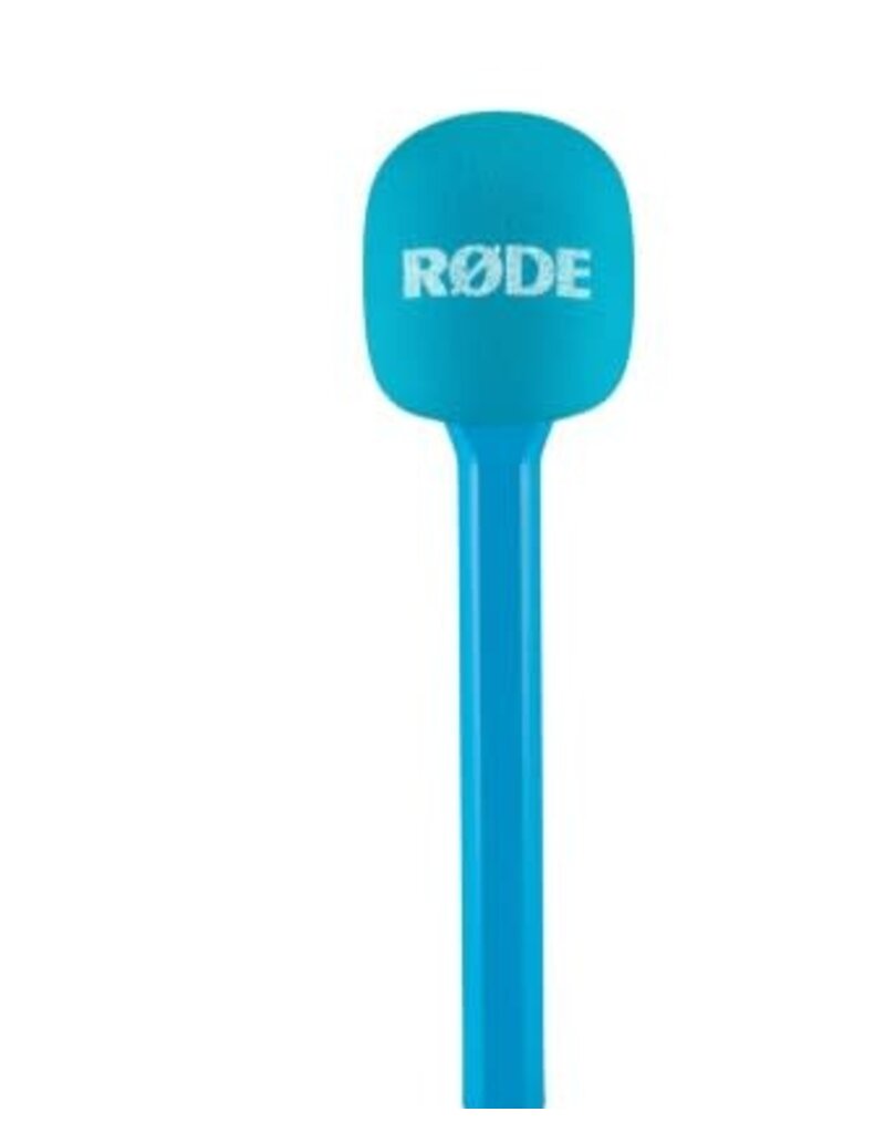 Rode RODE Interview GO Handheld Mic Adapter for Wireless Clip-On Transmitter (Blue)