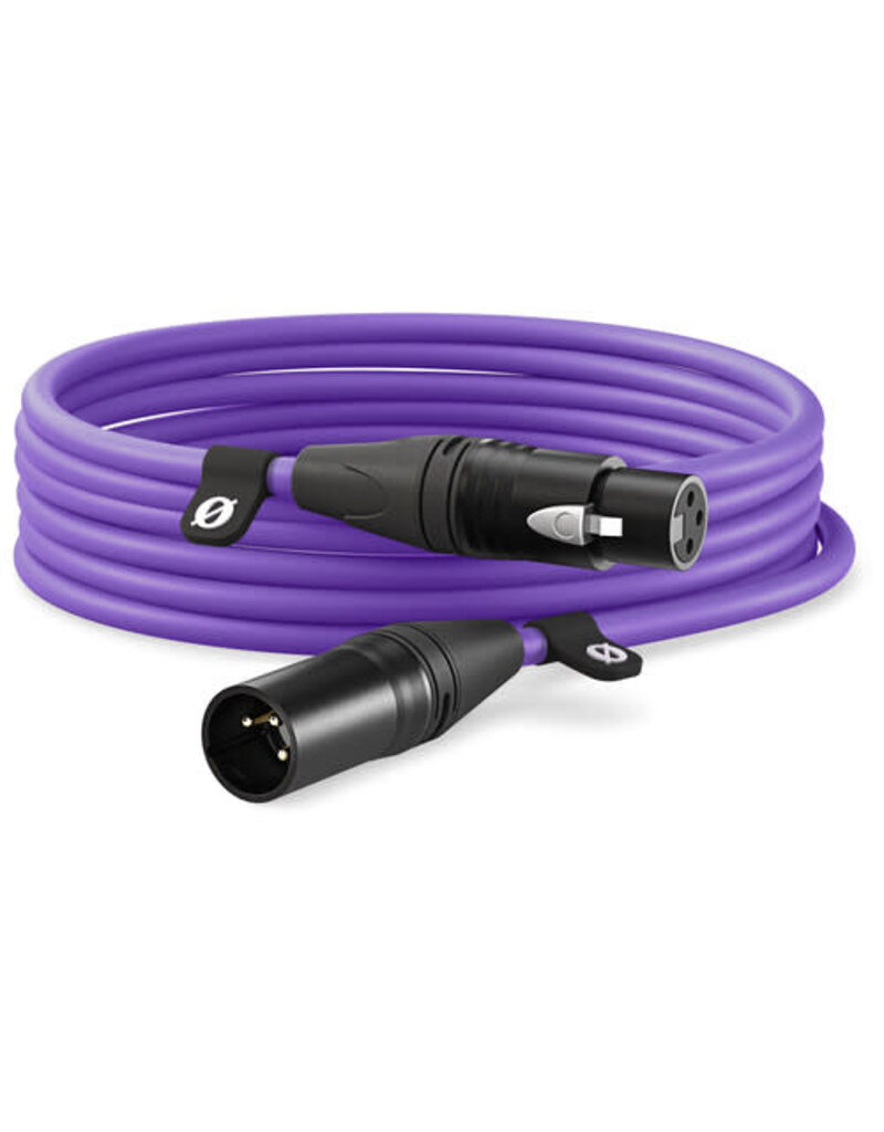 Rode RODE XLR Male to XLR Female Cable (6M/20FT Purple)