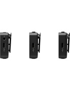 Rode RODE Wireless GO (Gen 3) 2-Person Compact Digital Wireless Microphone System/Recorder (2.4 GHz, Black)
