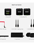 Rode RODE Wireless GO (Gen 3) 2-Person Compact Digital Wireless Microphone System/Recorder (2.4 GHz, Black)
