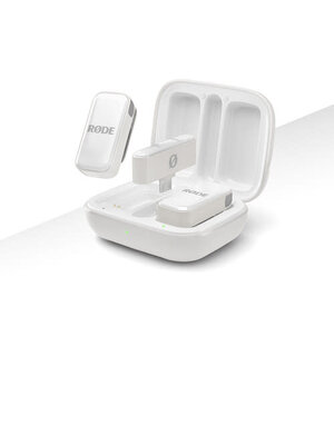 Rode RODE Wireless Micro 2-Person Ultracompact Wireless Microphone System with USB-C Connector (2.4 GHz, White)