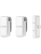 Rode RODE Wireless Micro 2-Person Ultracompact Wireless Microphone System with USB-C Connector (2.4 GHz, White)