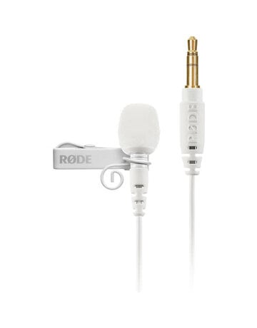 Rode RODE Lavalier GO Omnidirectional Lavalier Microphone for Wireless GO Systems (White)