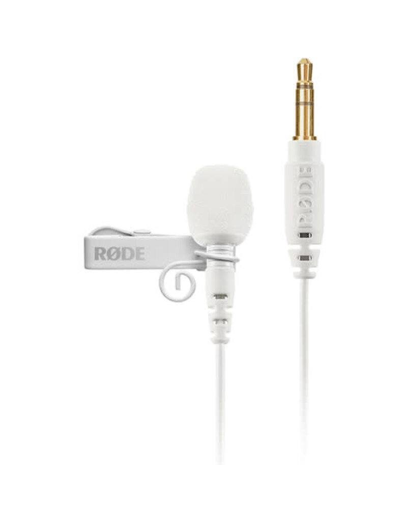 Rode RODE Lavalier GO Omnidirectional Lavalier Microphone for Wireless GO Systems (White)