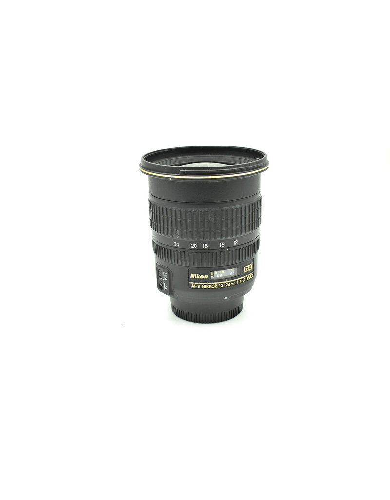 Nikon Pre-Owned Nikon AF-S DX 12-24mm f/4 G ED AF DSLR Camera Wide Zoom Lens