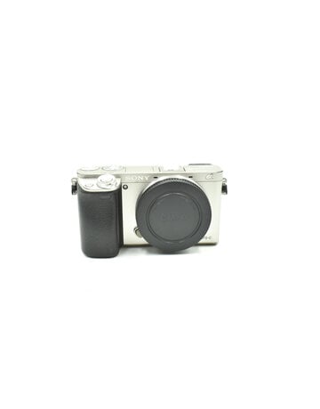 Sony Pre-Owned Sony a6000 Mirrorless Camera Body, Silver {24.3MP}