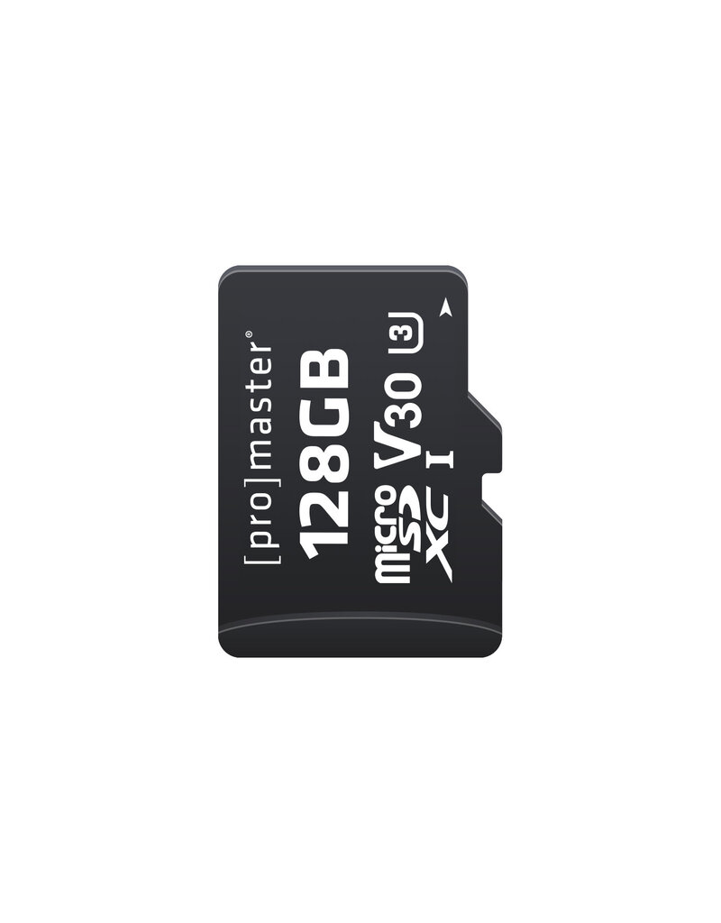 Promaster Micro SDXC 128GB Advanced UHS-I V30 Memory Card