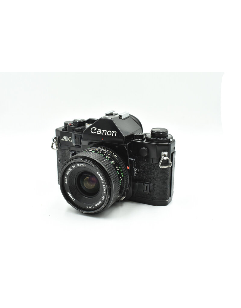 Canon Pre-owned Canon A-1 w/ 28mm F2.8 FD Lens (35mm Film Camera)