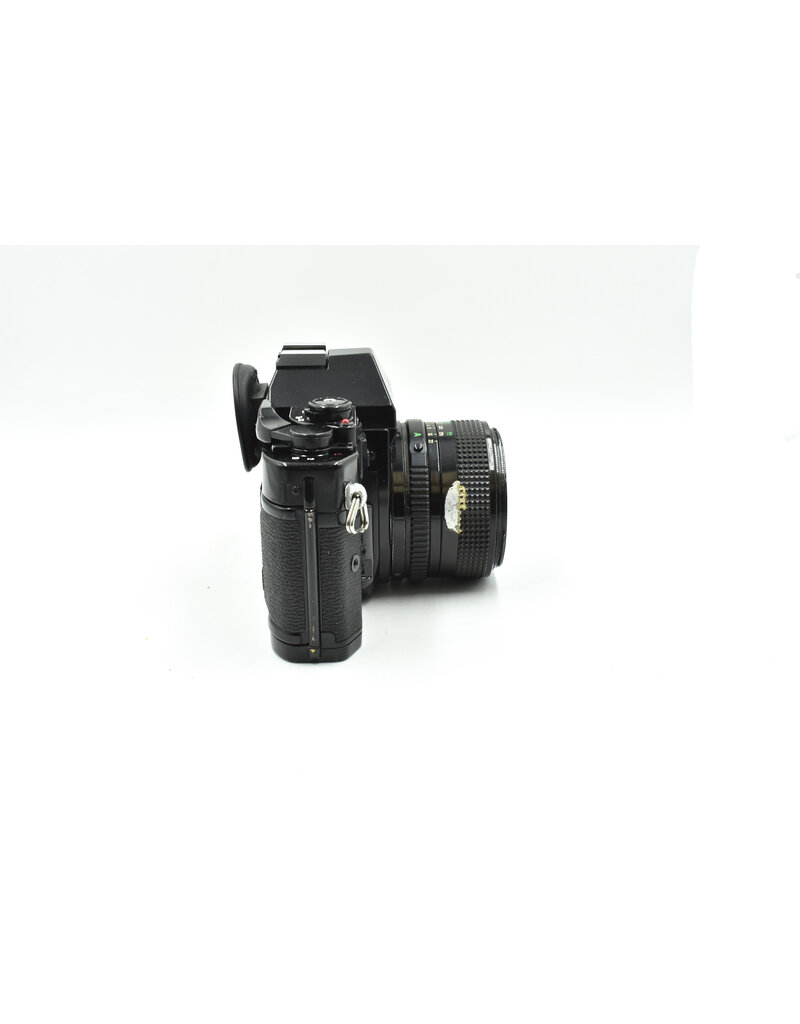 Canon Pre-owned Canon A-1 w/ 28mm F2.8 FD Lens (35mm Film Camera)