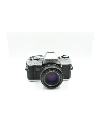 Minolta Pre-owned Minolta X-370 W/50mm F1.7 (35mm Film Camera)