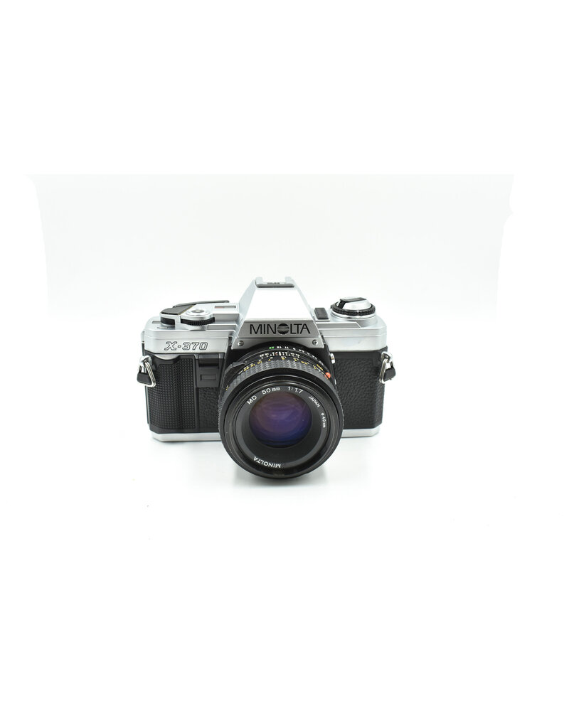 Minolta Pre-owned Minolta X-370 W/50mm F1.7 (35mm Film Camera)