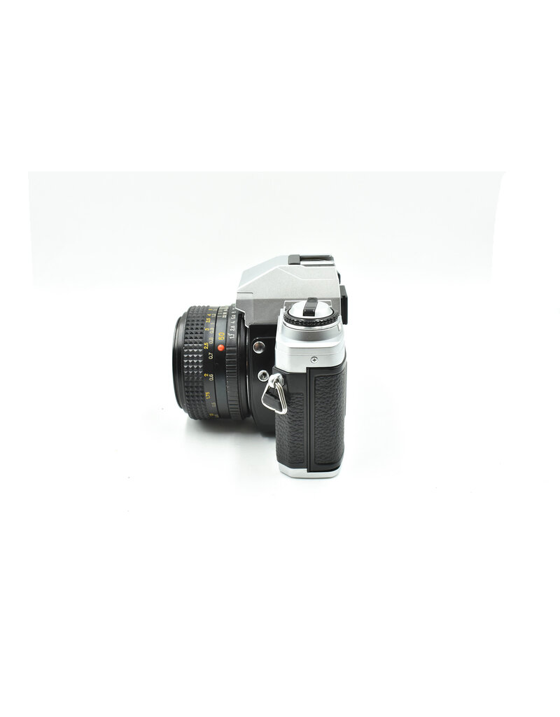 Minolta Pre-owned Minolta X-370 W/50mm F1.7 (35mm Film Camera)