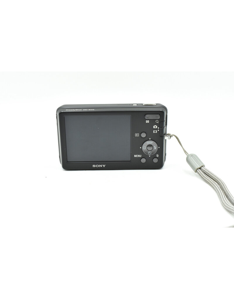 Sony Pre-Owned Sony DSC-W310 12.1MP with 4x Wide Angle Zoom with Steady Shot (Black)