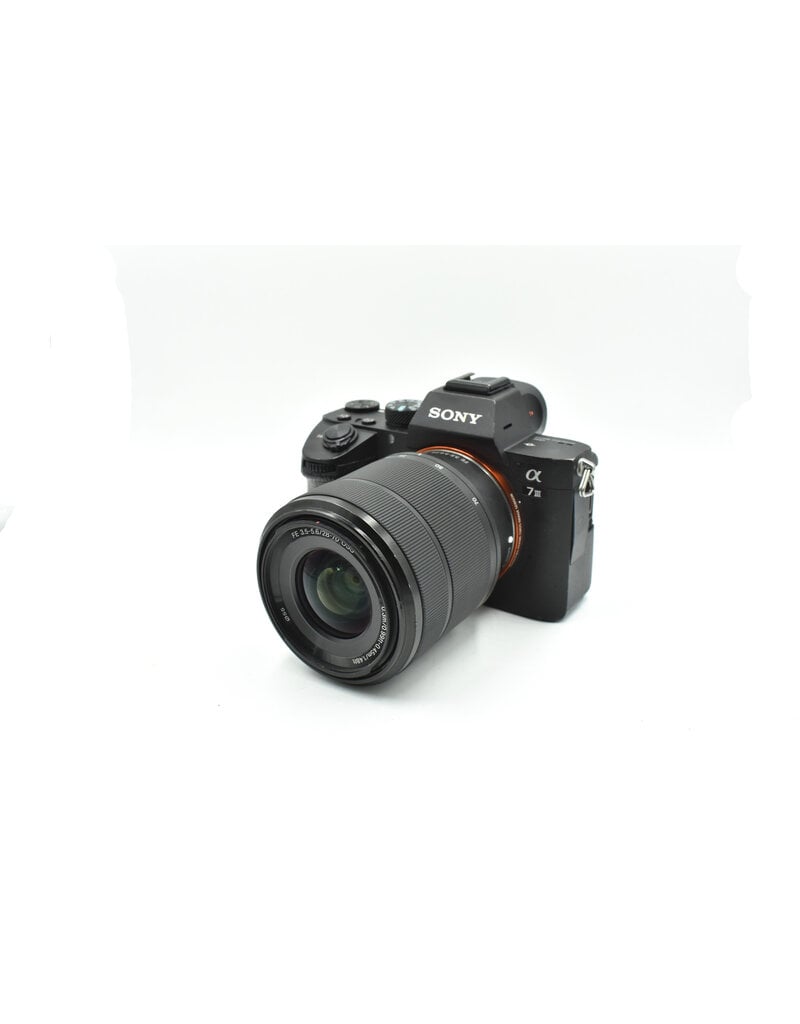 Sony Pre-Owned Sony a7 III w/ 28-70mm F3.5 Mirrorless Camera Body, Black {24MP}