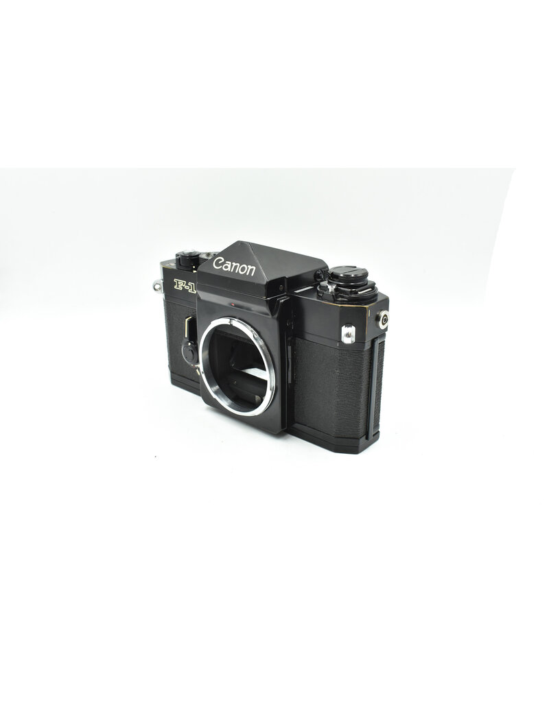 Canon Pre-Owned Canon F-1  35mm Camera Body, Black