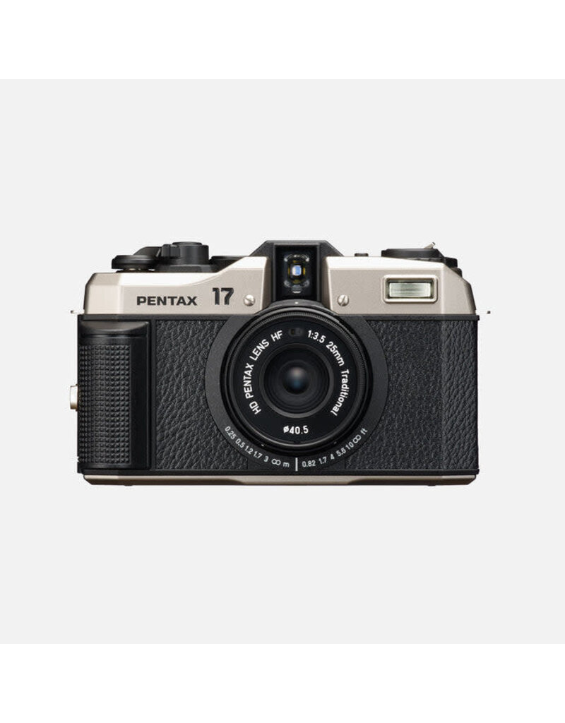 Pentax 17 (Dark Silver) 35mm Half Frame Camera - Tuttle Cameras