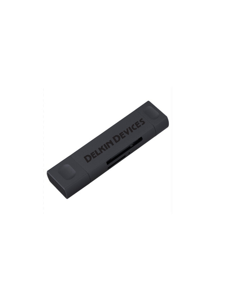 Delkin Delkin Devices USB 3.1 type a/c SD and MircoSD Memory Card Reader