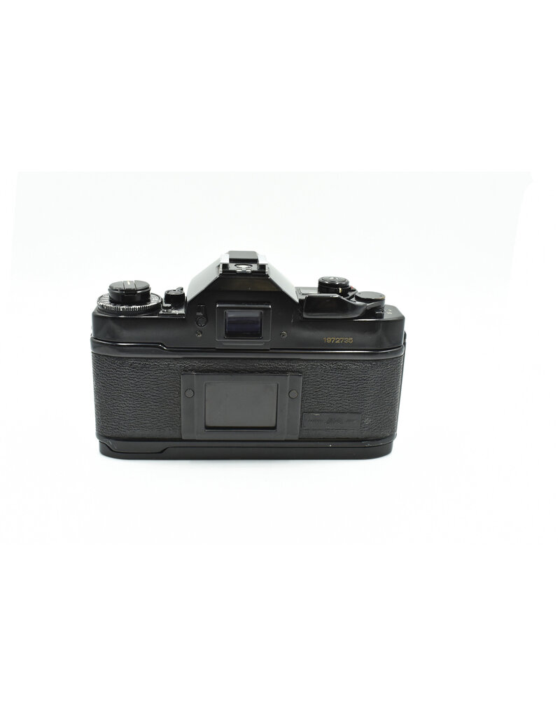 Canon Pre-Owned Canon A-1 W/50mm F1.8 FD Lens 35mm Film Camera Black