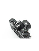 Canon Pre-Owned Canon A-1 W/50mm F1.8 FD Lens 35mm Film Camera Black