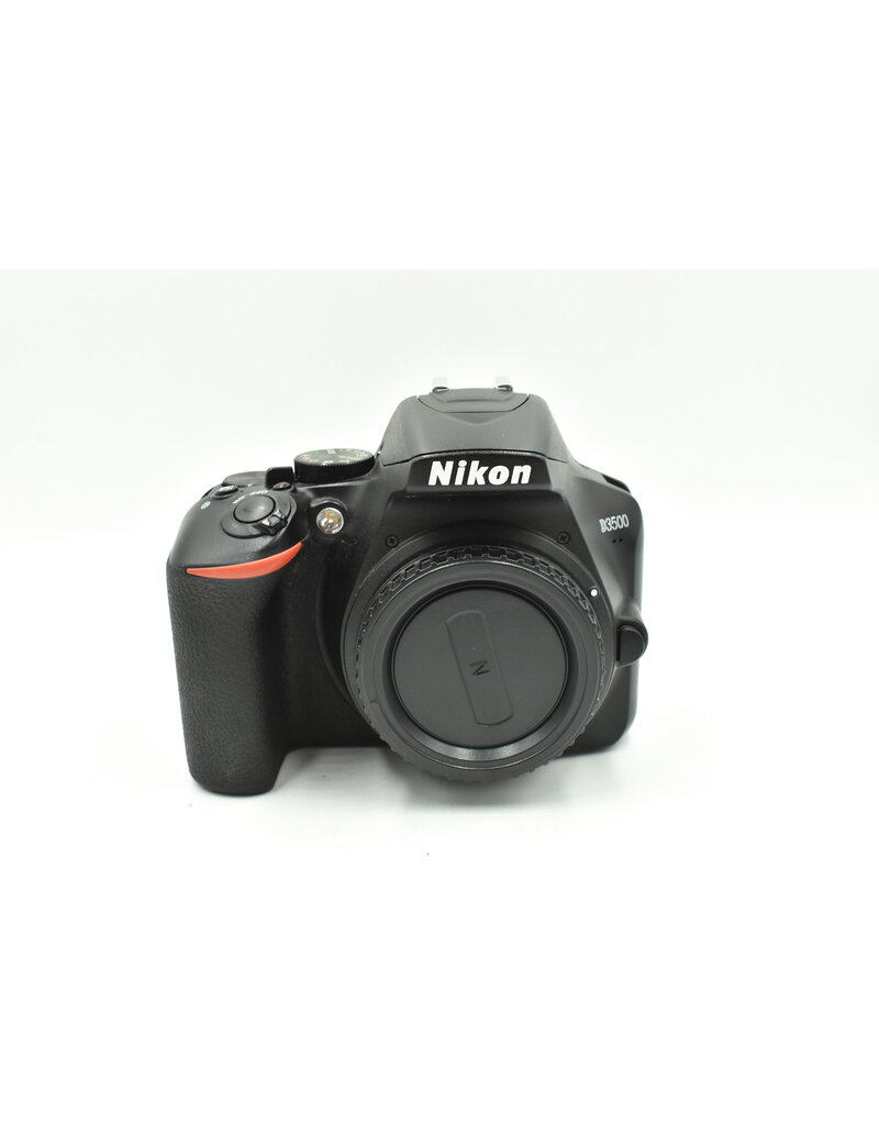 Nikon Pre-owned Nikon D3500 DSLR Camera Body, Black {24.2MP} (SC16,139)